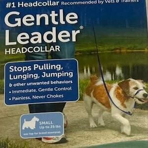 NEW! PetSafe Gentle Leader Headcollar, Small Up to 25‎ Lb., Blue